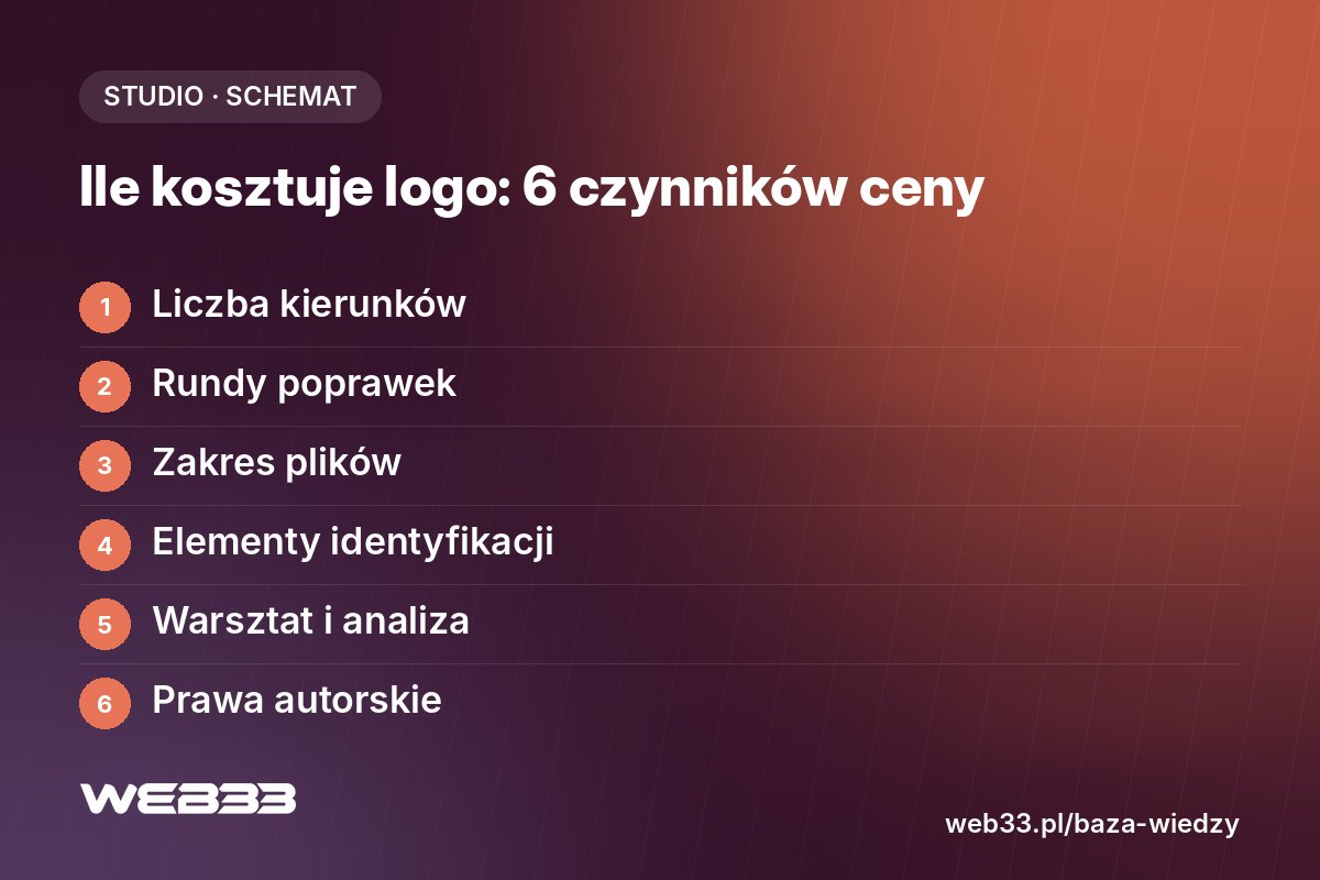 Ile kosztuje logo: 6 czynników, od których zależy cena