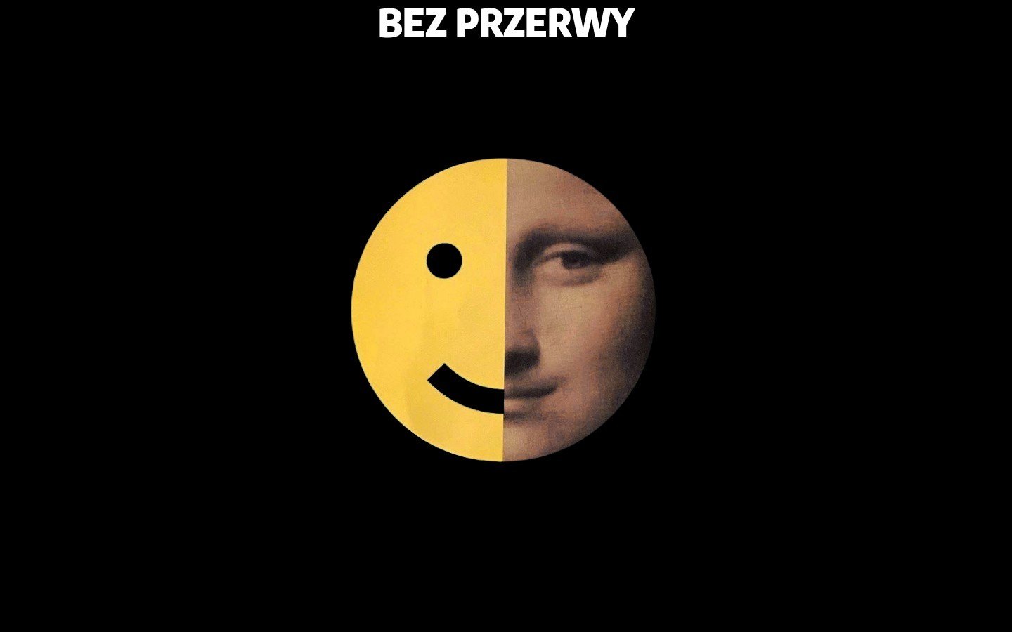 Strona Zęby bez przerwy — widok na komputerze